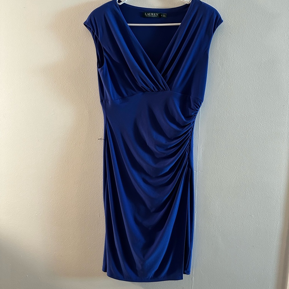 Lauren Ralph Lauren Dress size 6 royal blue cocktail dress or other occasion